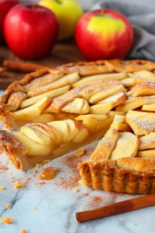 como hacer la tarta de manzana más fácil del mundo