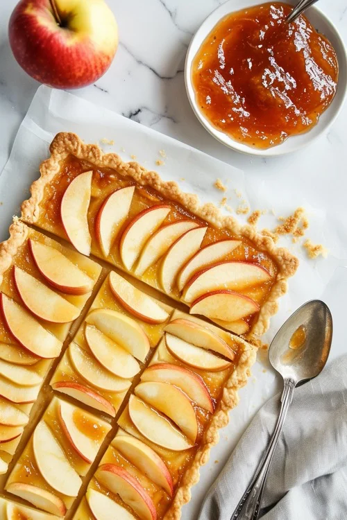 elaboracion tarta de manzana receta fácil