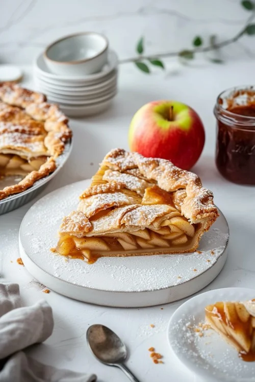 elaboracion tarta de manzana saludable