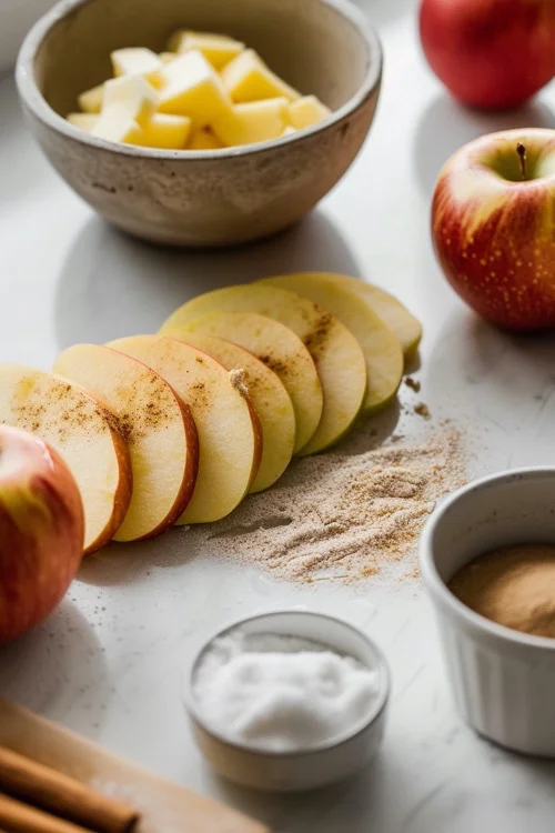 ingredientes tarta de manzana más fácil del mundo