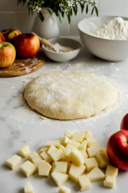ingredientes tarta de manzana en sartén en 5 minutos
